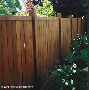Wood Fence Options