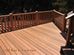 New Craftsman Wood Two Story Deck (top deck view) - Los Angeles, CA