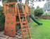 Whimsical Fun Play Activity Center Treehouse