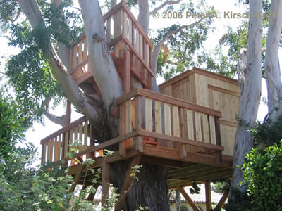 Wooden Treehouse with Club House - Malibu